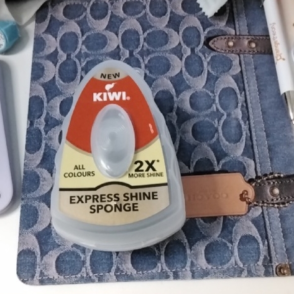 Kiwi Handbags - Kiwi Multi-Color Express Shine Sponge